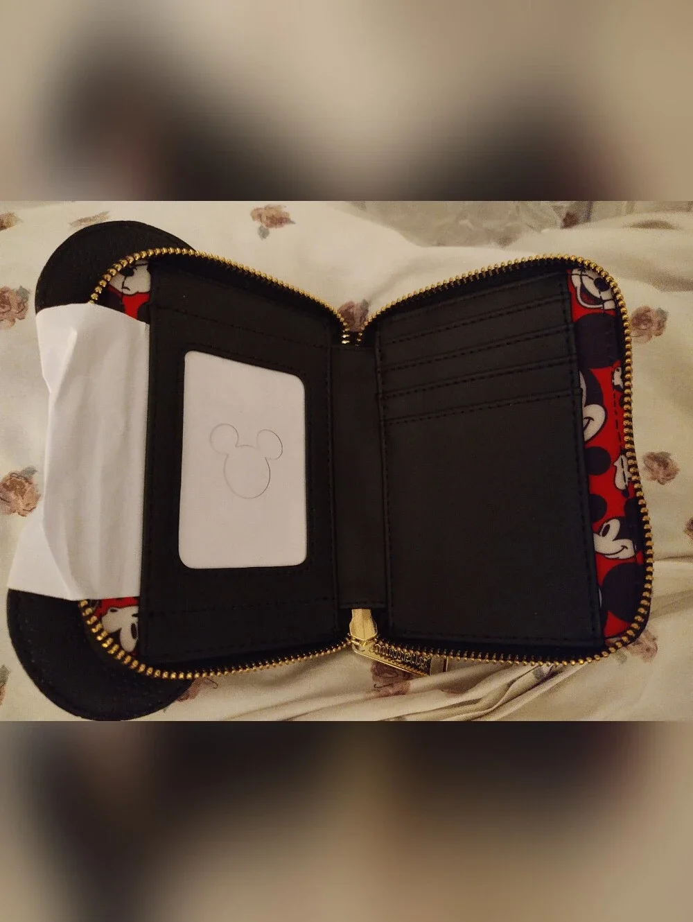 Loungefly Disney Mickey Mouse Silhouette Ears Wallet Box Lunch Exclusive NWT